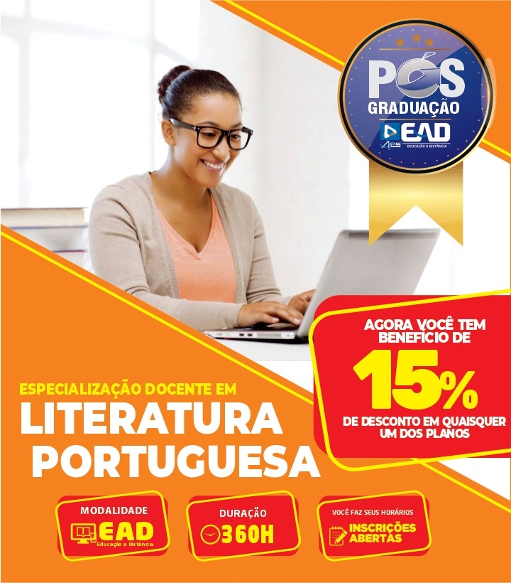Especialização Docente em LITERATURA PORTUGUESA 